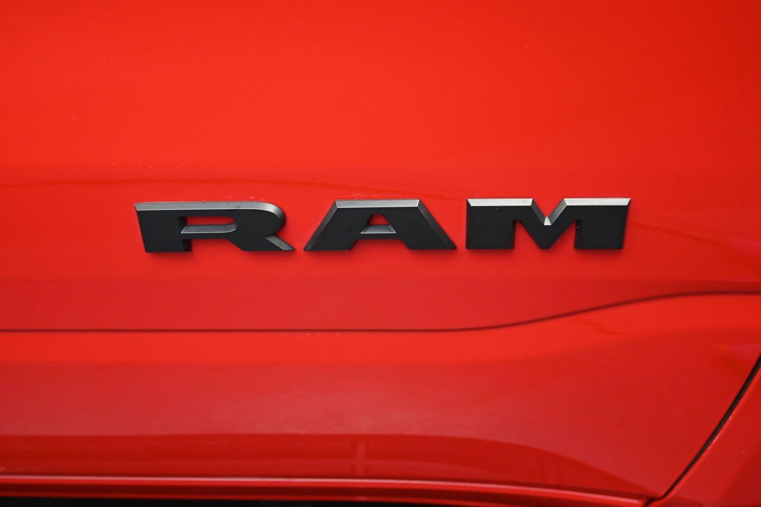 Used 2023 Flame Red Clearcoat Ram Big Horn image 7