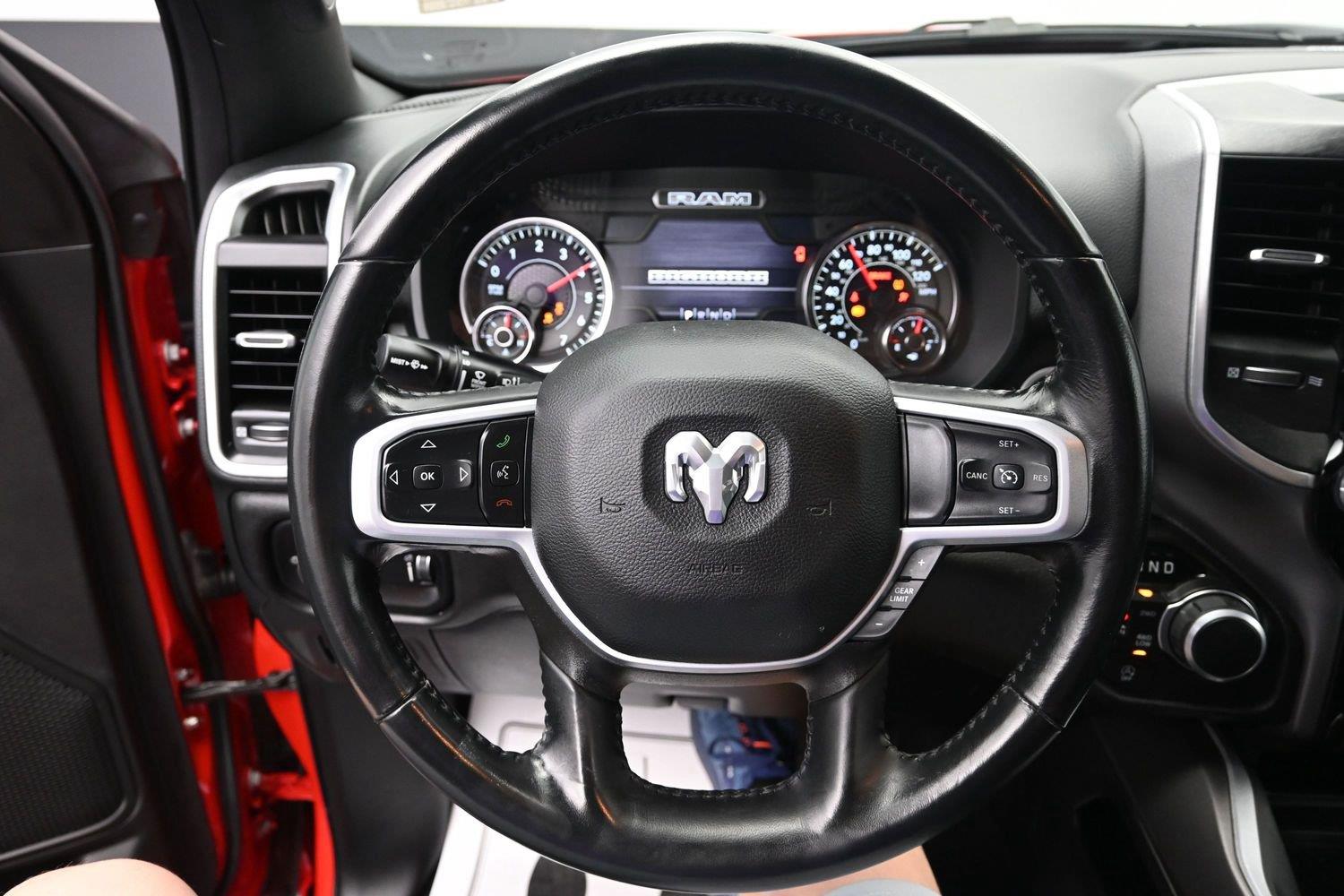 Used 2023 Flame Red Clearcoat Ram Big Horn image 21