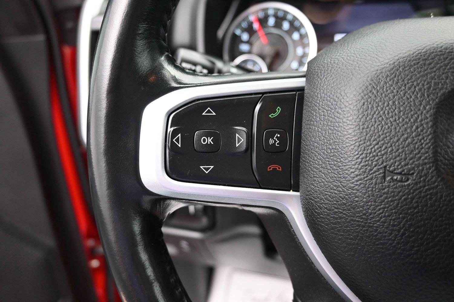 Used 2023 Flame Red Clearcoat Ram Big Horn image 22