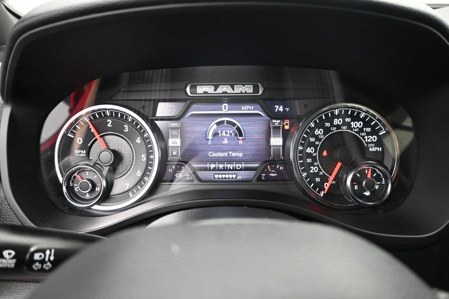 Used 2023 Flame Red Clearcoat Ram Big Horn image 24