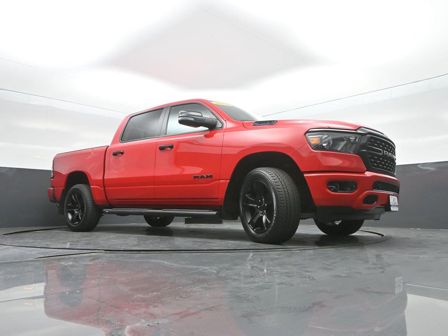 Used 2023 Flame Red Clearcoat Ram Big Horn image 35