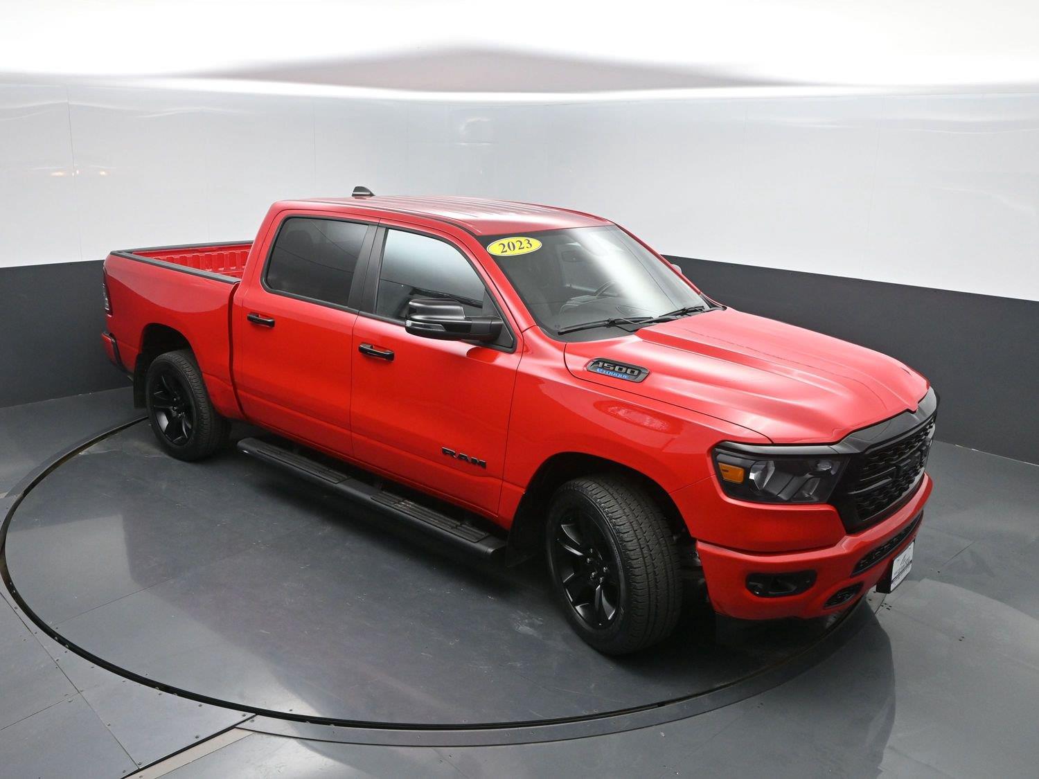 Used 2023 Flame Red Clearcoat Ram Big Horn image 39