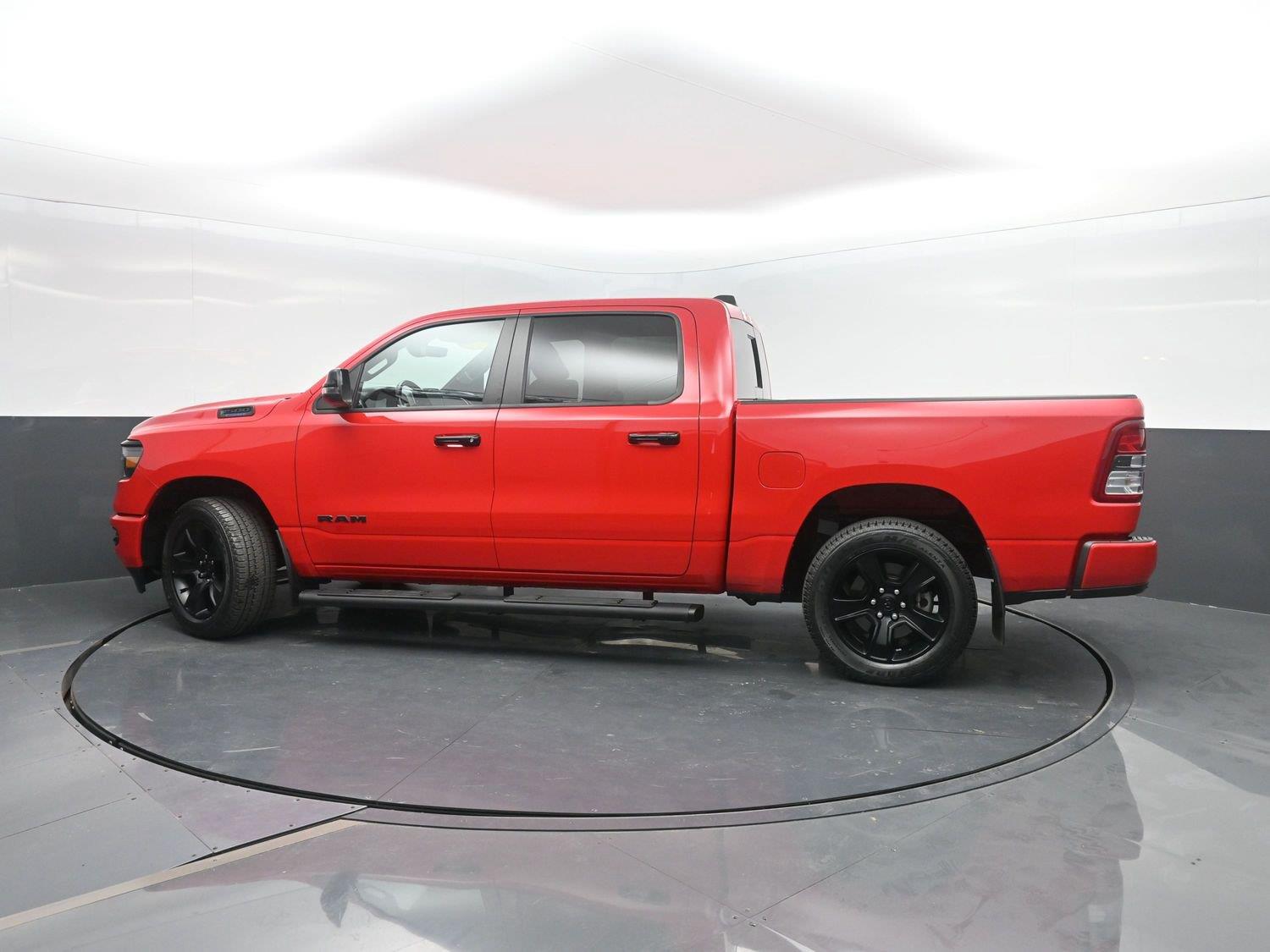 Used 2023 Flame Red Clearcoat Ram Big Horn image 40