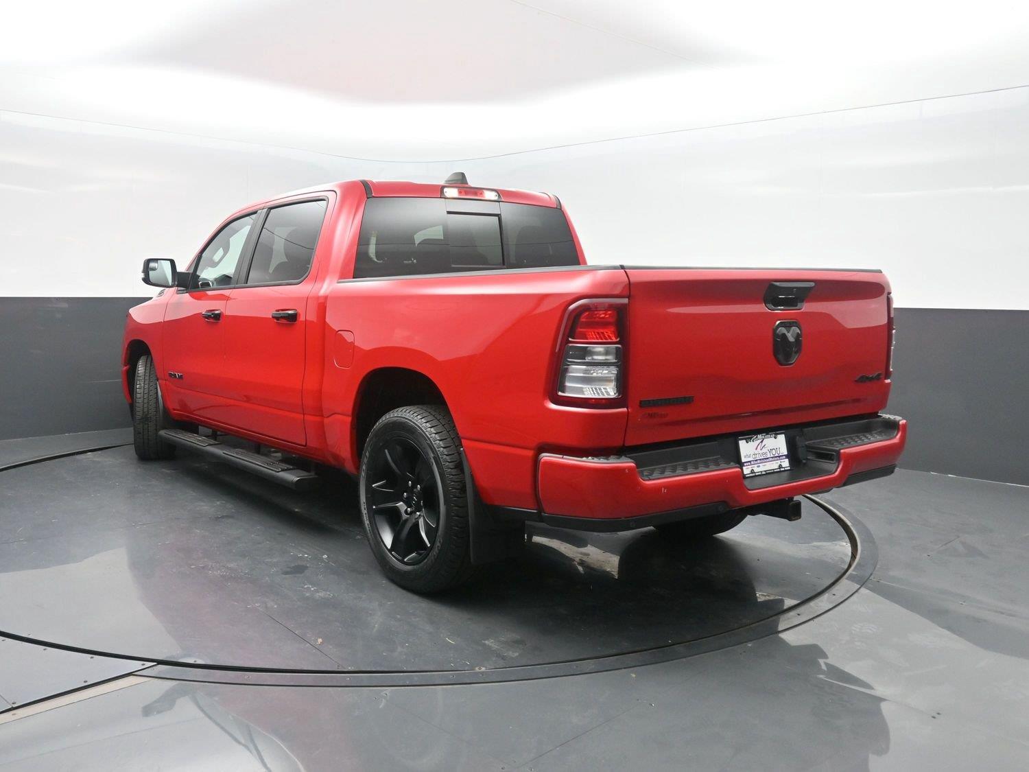 Used 2023 Flame Red Clearcoat Ram Big Horn image 43