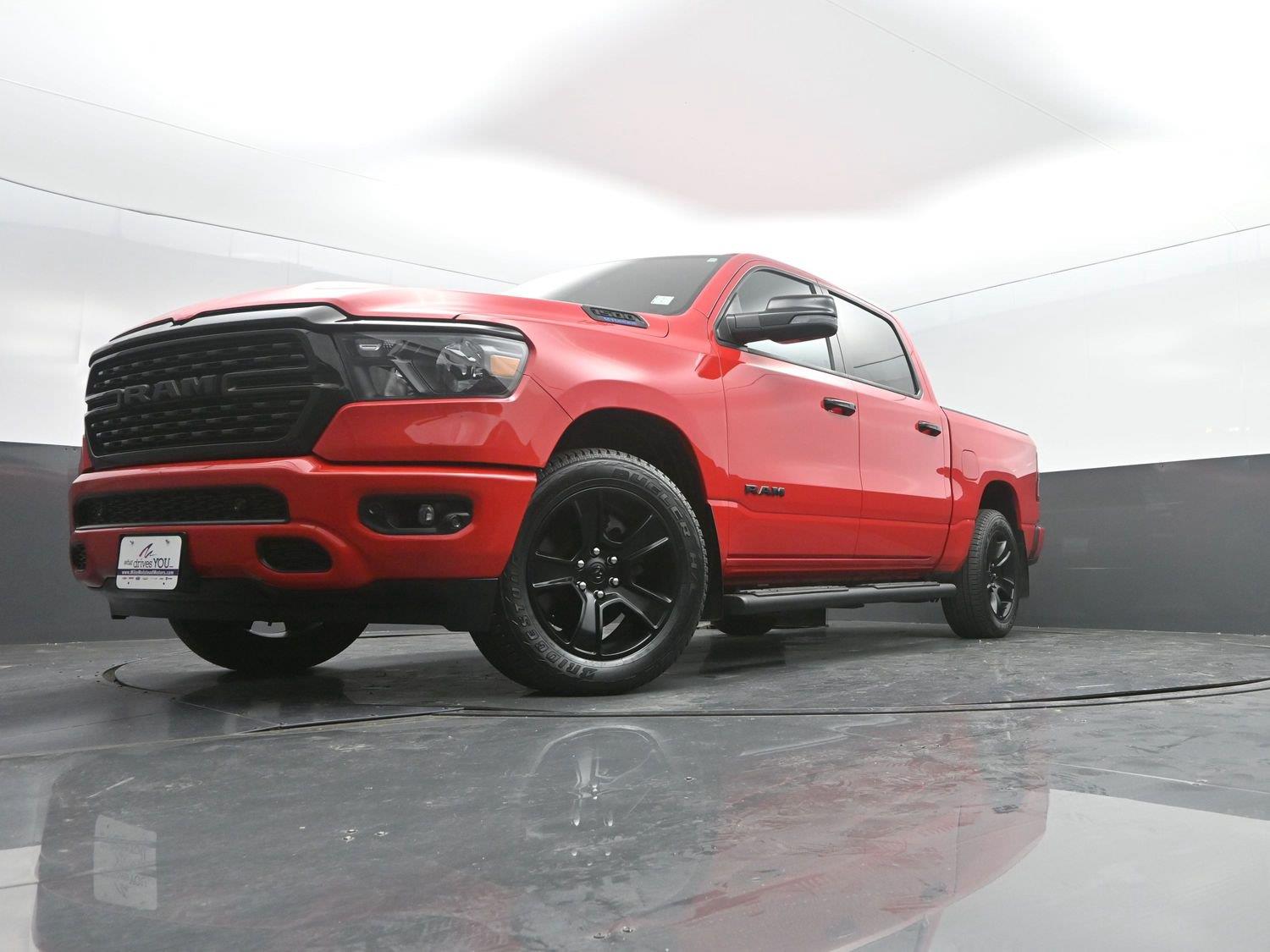 Used 2023 Flame Red Clearcoat Ram Big Horn image 44
