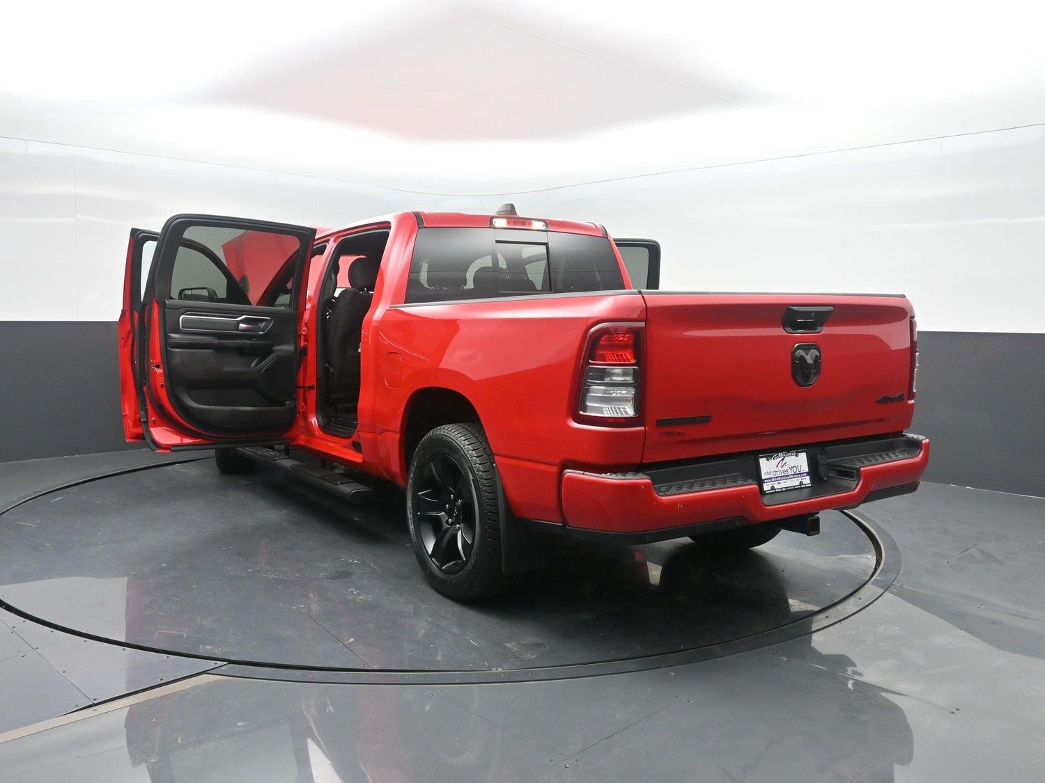 Used 2023 Flame Red Clearcoat Ram Big Horn image 46