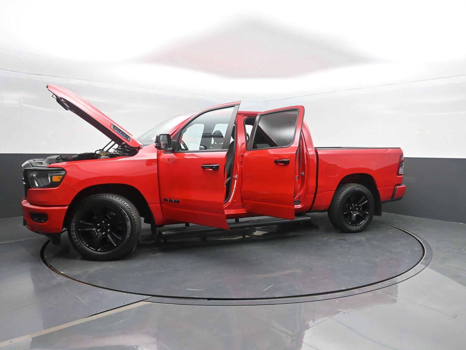 Used 2023 Flame Red Clearcoat Ram Big Horn image 48