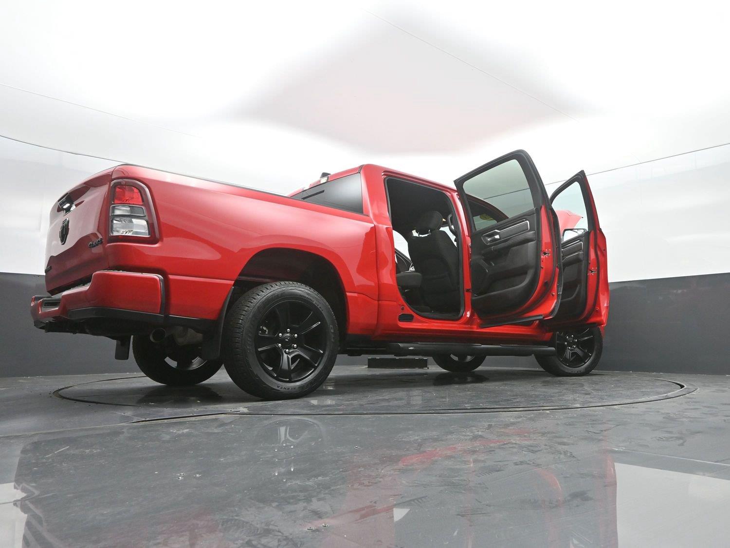 Used 2023 Flame Red Clearcoat Ram Big Horn image 49