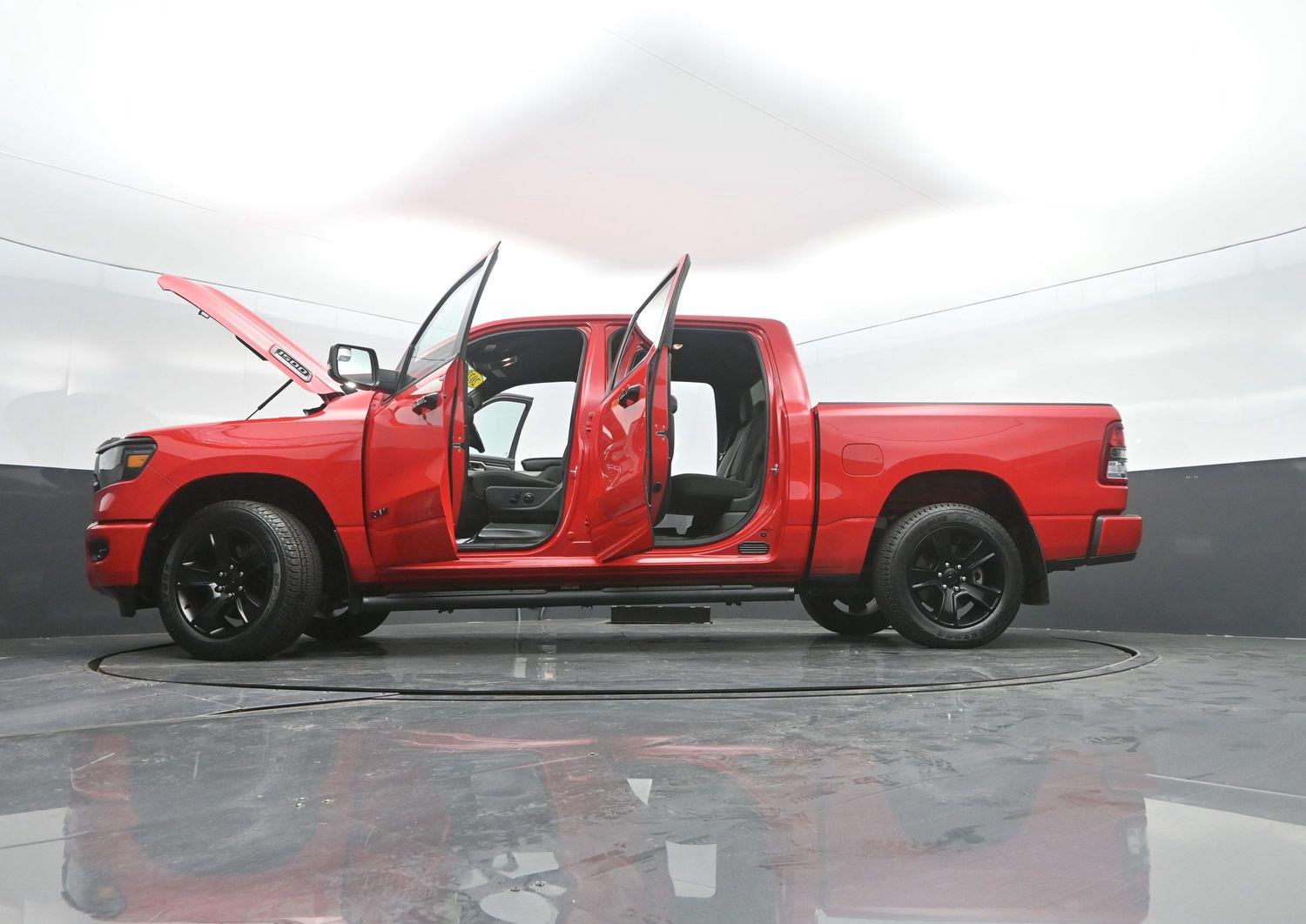Used 2023 Flame Red Clearcoat Ram Big Horn image 50