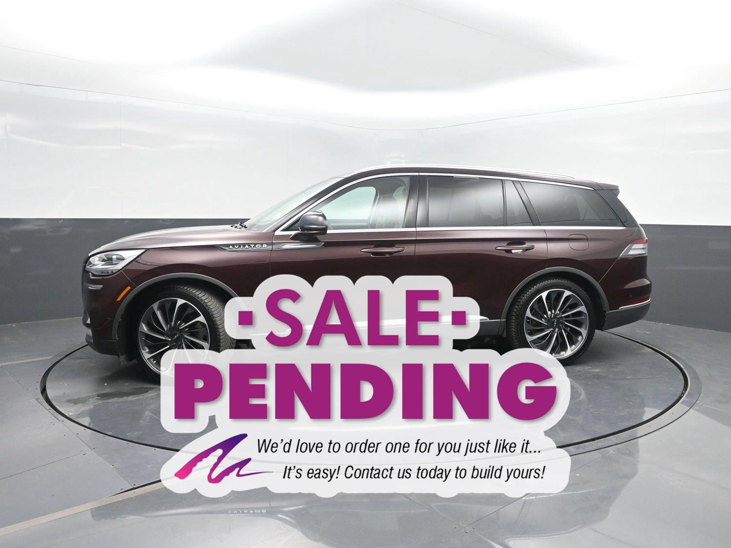 Red (Burgundy Velvet Metallic Tinted Clearcoat) 2020 Lincoln Aviator SUV / Crossover All-Wheel Drive Automatic