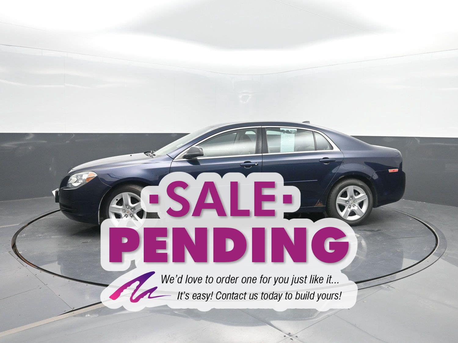 Imperial Blue Metallic 2012 Chevrolet Malibu Sedan Front-Wheel Drive 6-Speed Automatic