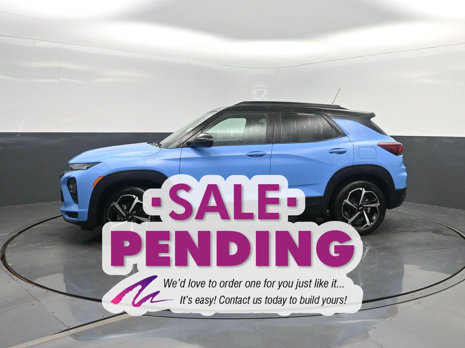 Fountain Blue 2023 Chevrolet Trailblazer SUV / Crossover Front-Wheel Drive Continuously Variable Transmission