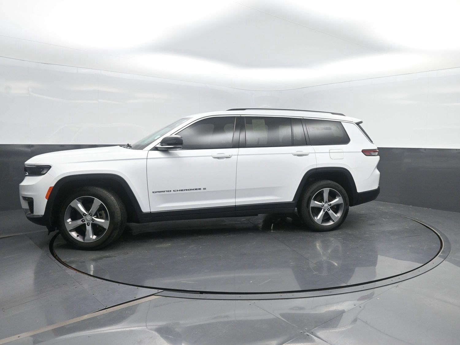 Bright White Clearcoat 2021 Jeep Grand Cherokee L SUV / Crossover Four-Wheel Drive 8-Speed Automatic