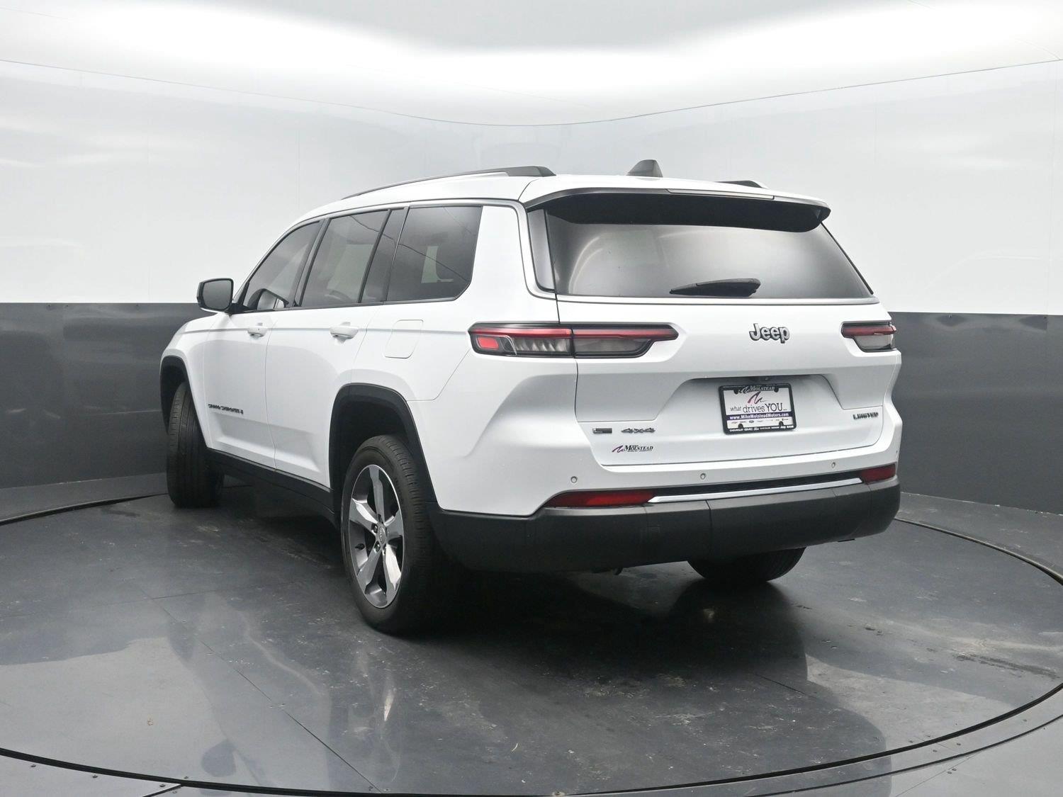Used 2021 Bright White Clearcoat Jeep Limited image 45