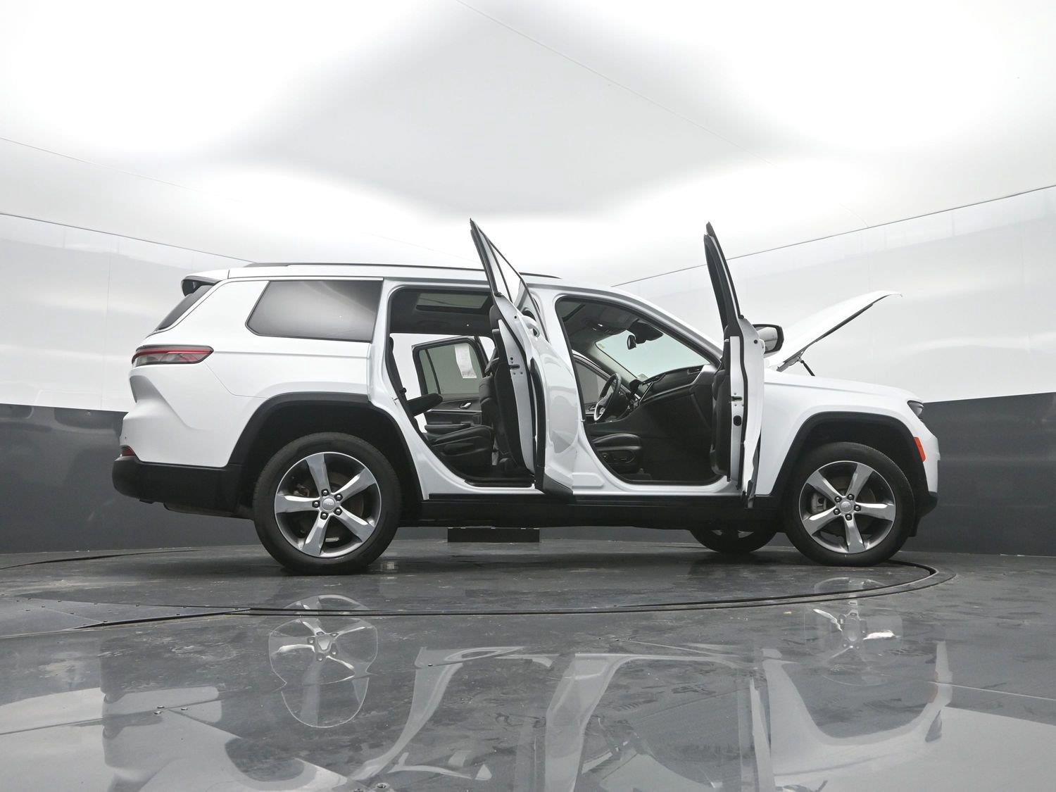 Used 2021 Bright White Clearcoat Jeep Limited image 53