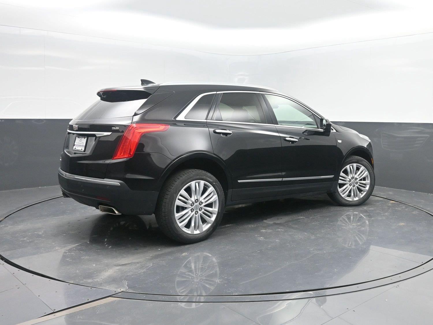 Used 2018 Stellar Black Metallic Cadillac Premium Luxury AWD image 2