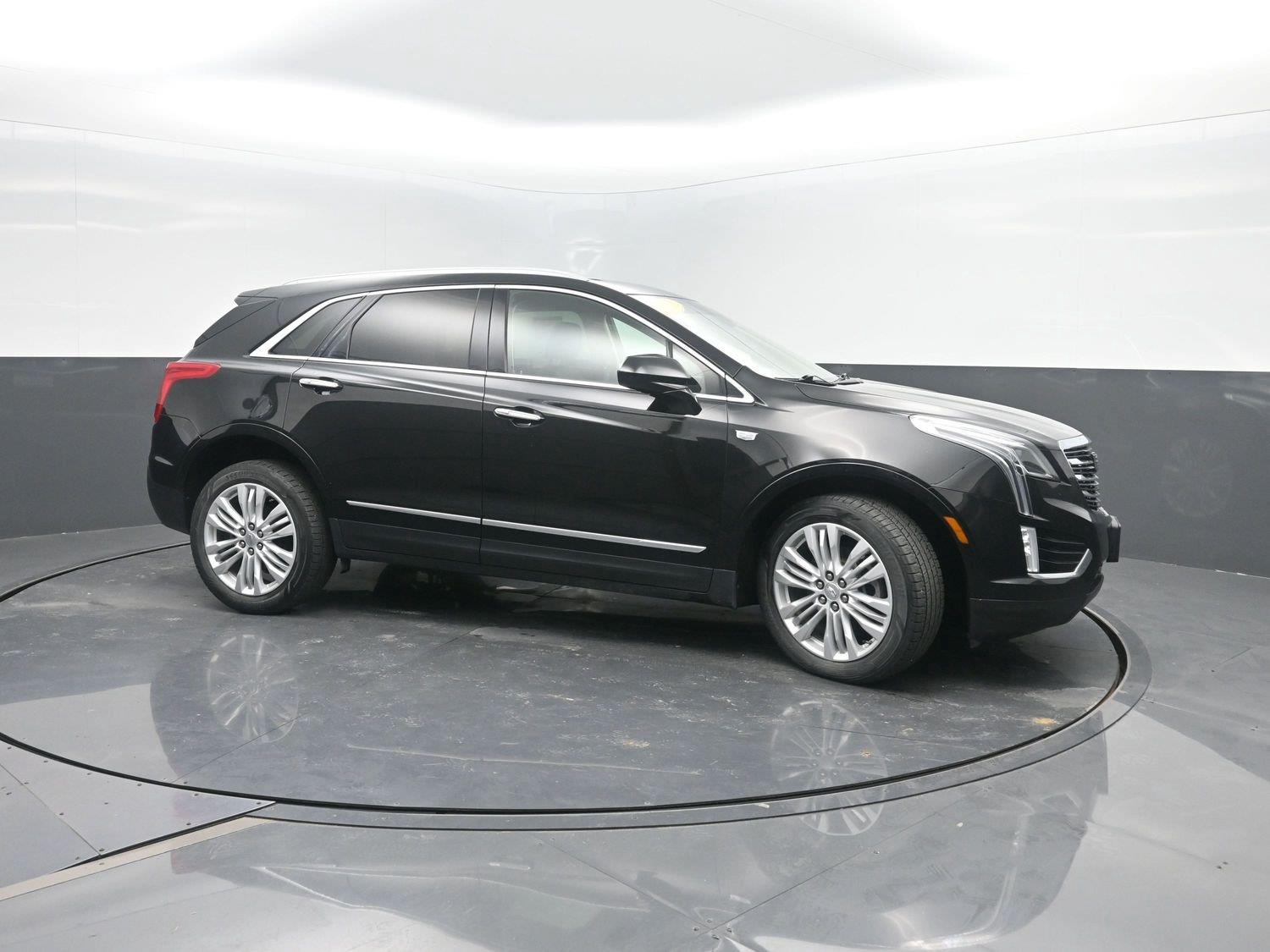 Used 2018 Stellar Black Metallic Cadillac Premium Luxury AWD image 3