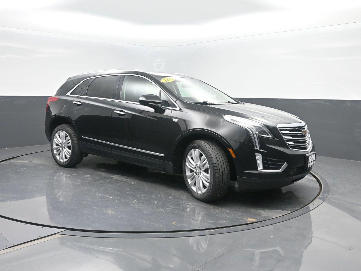 Used 2018 Stellar Black Metallic Cadillac Premium Luxury AWD image 4