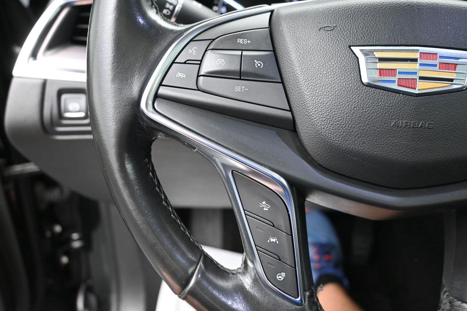 Used 2018 Stellar Black Metallic Cadillac Premium Luxury AWD image 26