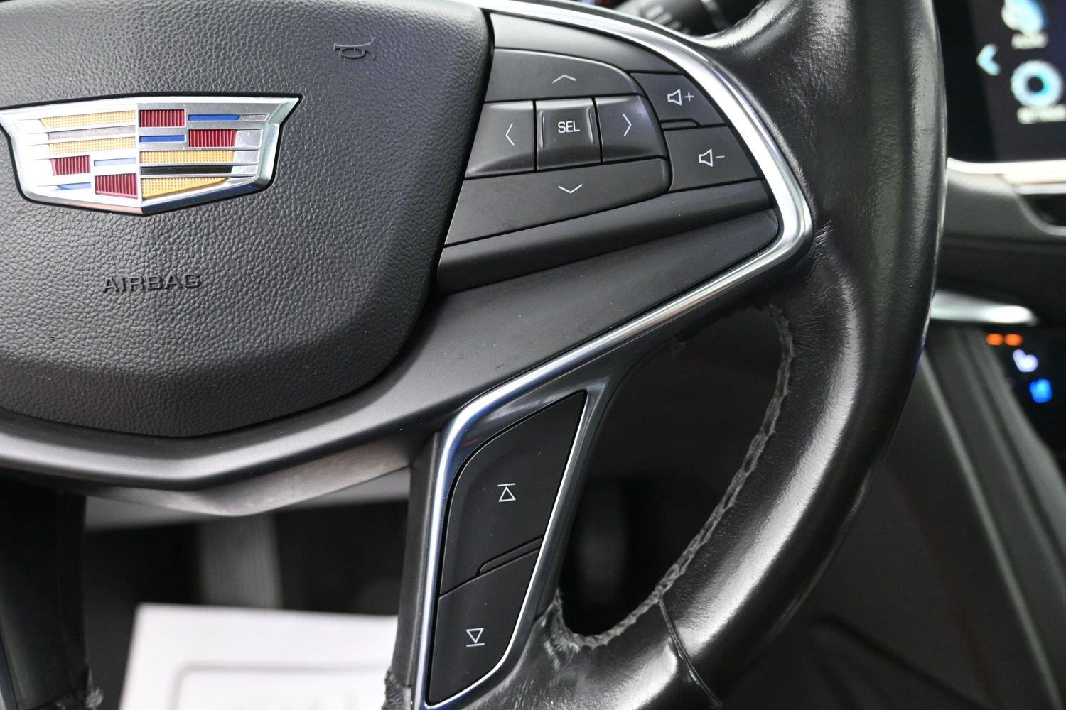 Used 2018 Stellar Black Metallic Cadillac Premium Luxury AWD image 27