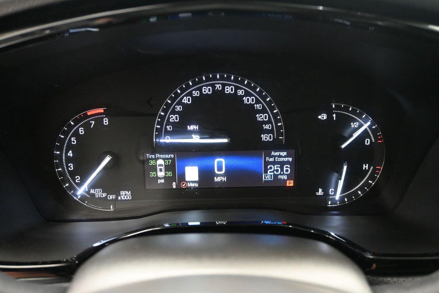 Used 2018 Stellar Black Metallic Cadillac Premium Luxury AWD image 28