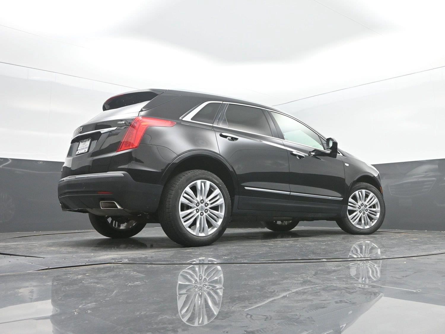 Used 2018 Stellar Black Metallic Cadillac Premium Luxury AWD image 37