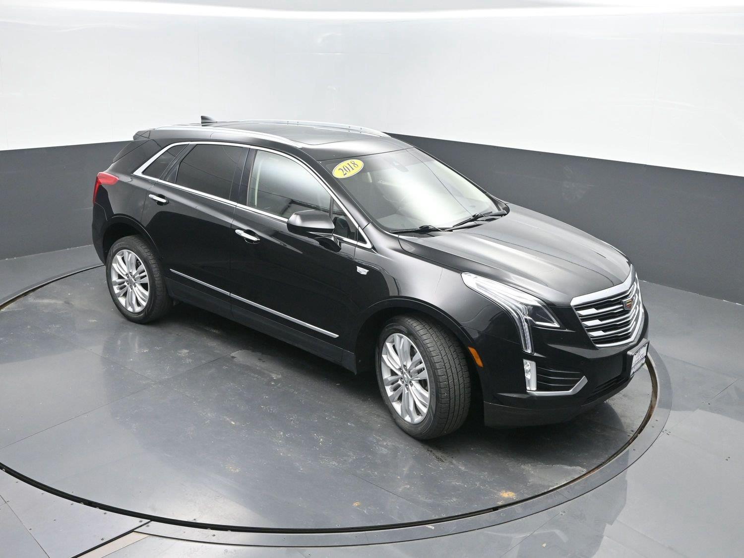 Used 2018 Stellar Black Metallic Cadillac Premium Luxury AWD image 42