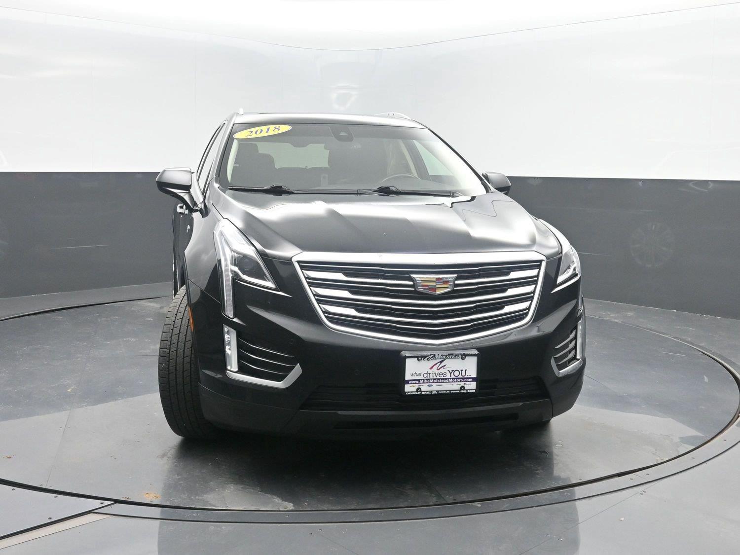 Used 2018 Stellar Black Metallic Cadillac Premium Luxury AWD image 45