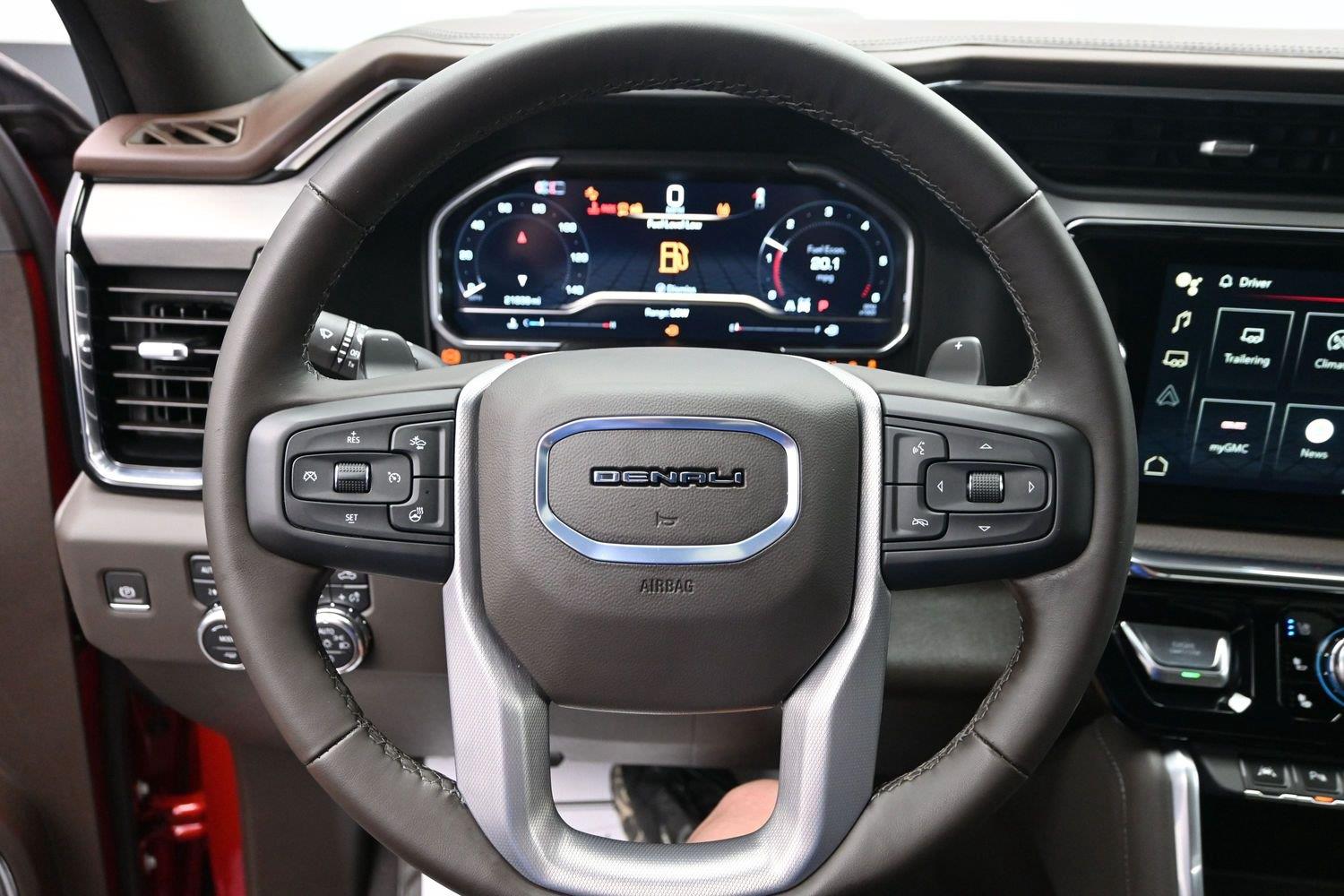 Used 2024 Volcanic Red Tintcoat GMC Denali image 27