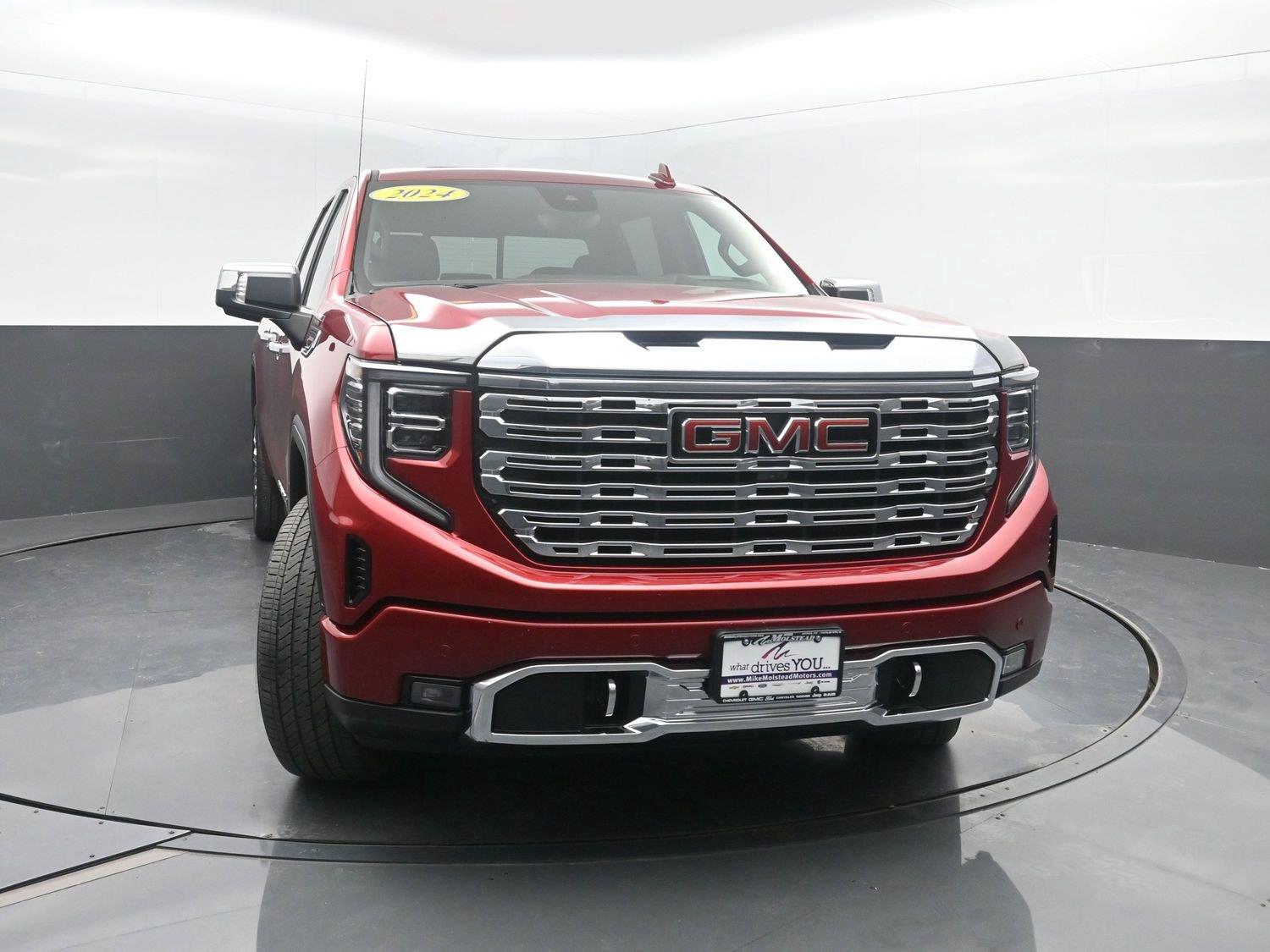 Used 2024 Volcanic Red Tintcoat GMC Denali image 48