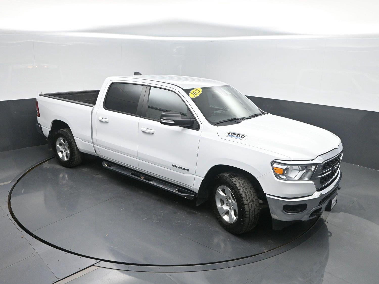 Used 2022 Bright White Clearcoat Ram Big Horn image 39