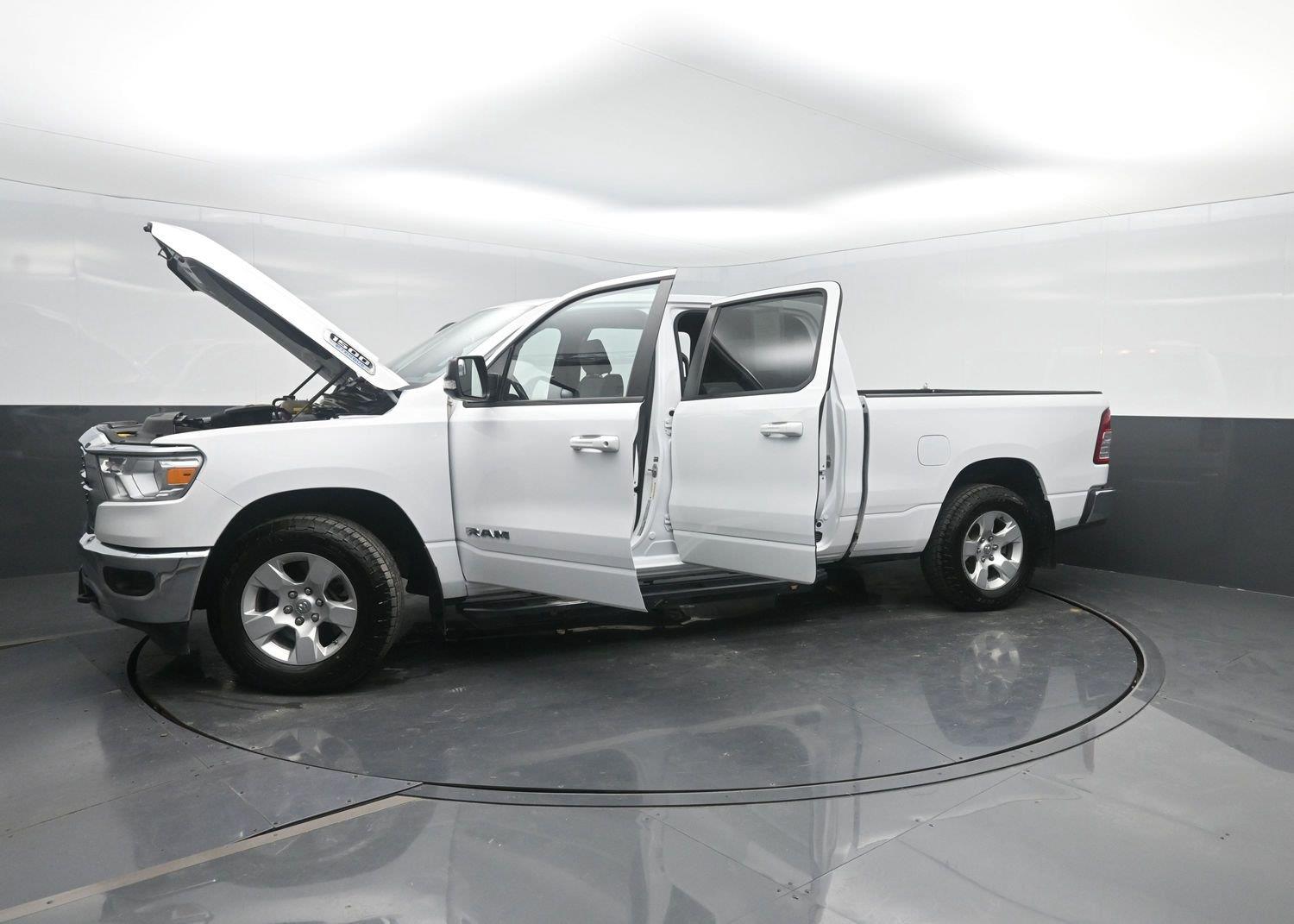 Used 2022 Bright White Clearcoat Ram Big Horn image 48