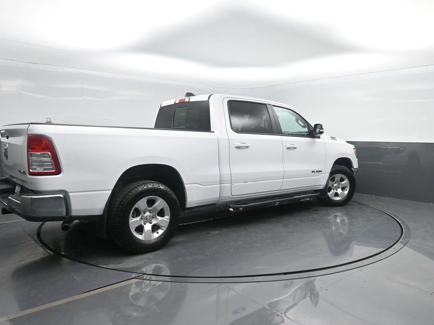 Used 2022 Bright White Clearcoat Ram Big Horn image 2