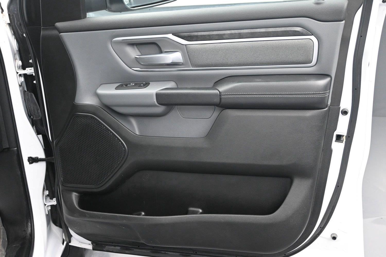 Used 2022 Bright White Clearcoat Ram Big Horn image 8