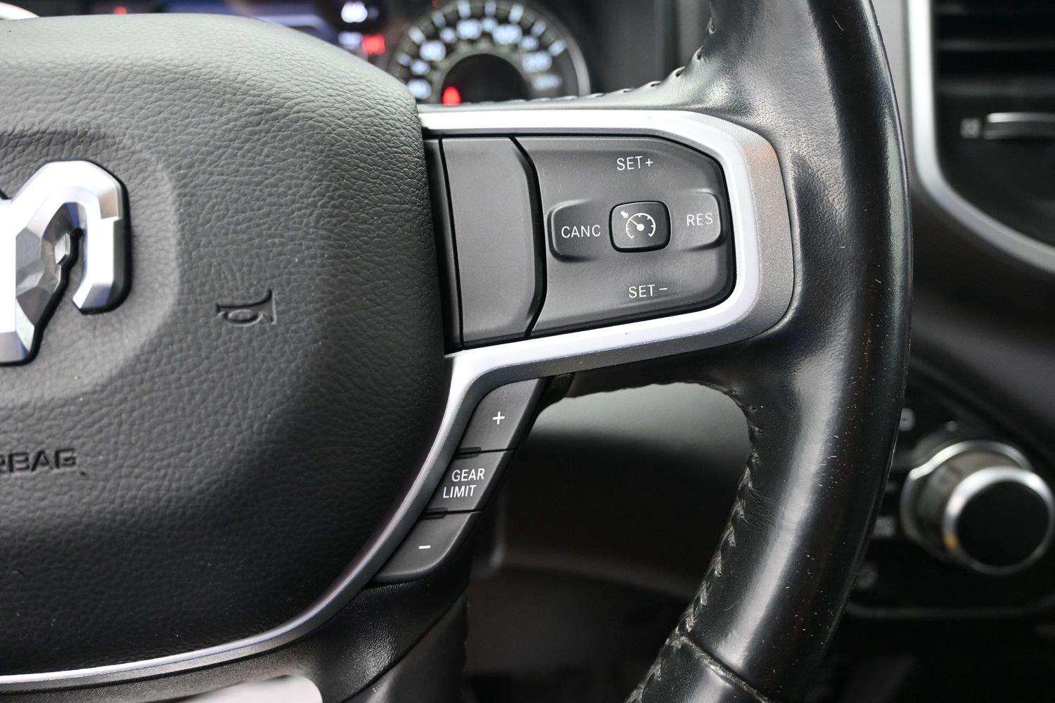 Used 2022 Bright White Clearcoat Ram Big Horn image 23