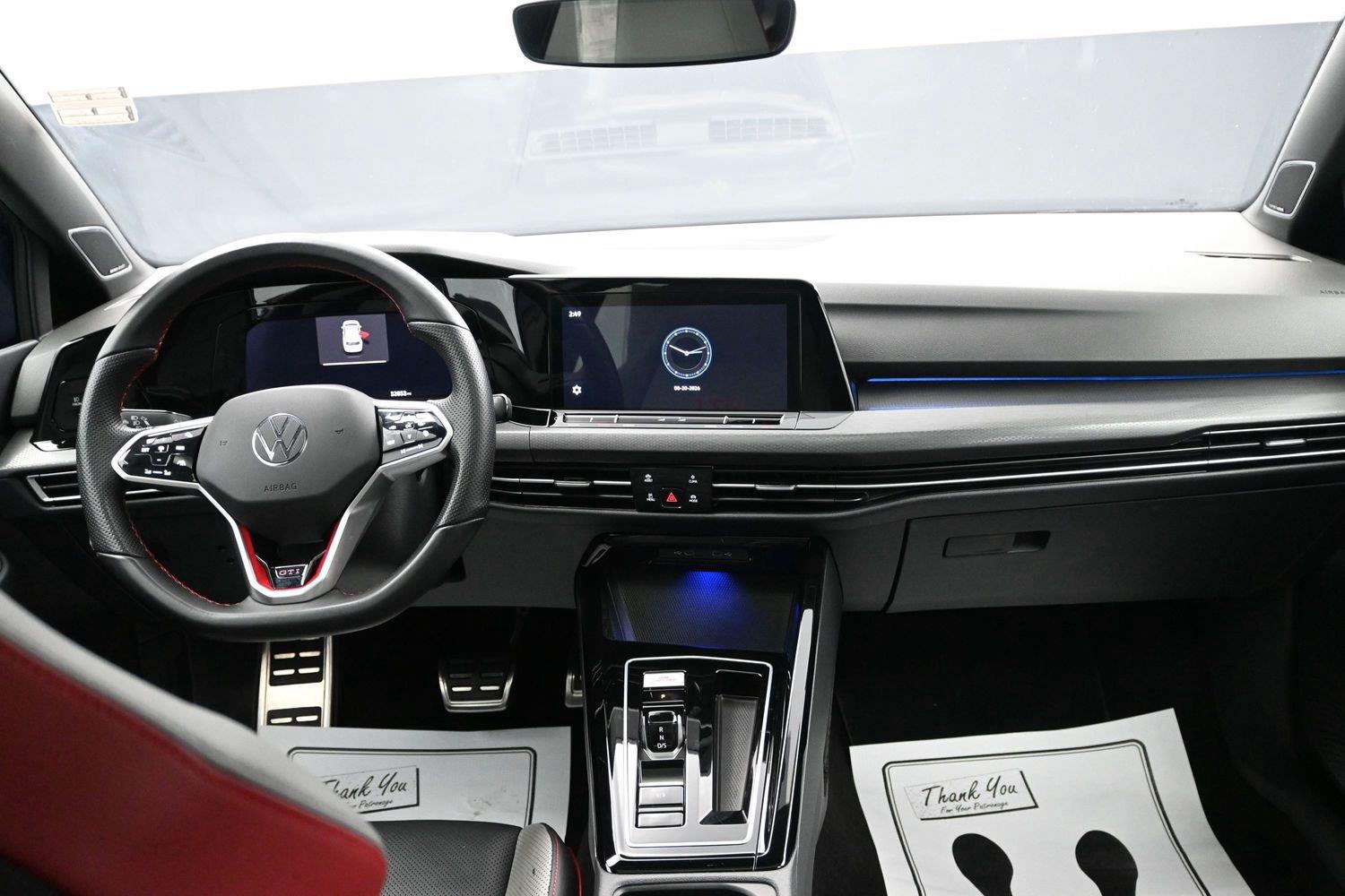 Used 2023 Atlantic Blue Metallic Volkswagen SE image 12