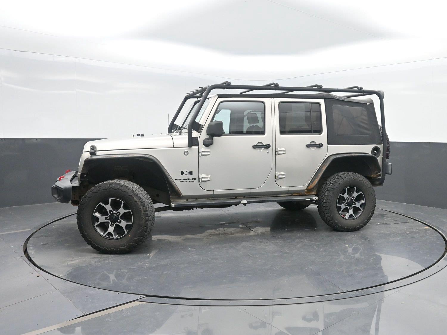 Bright Silver Metallic 2007 Jeep Wrangler SUV / Crossover Four-Wheel Drive 4-Speed Automatic