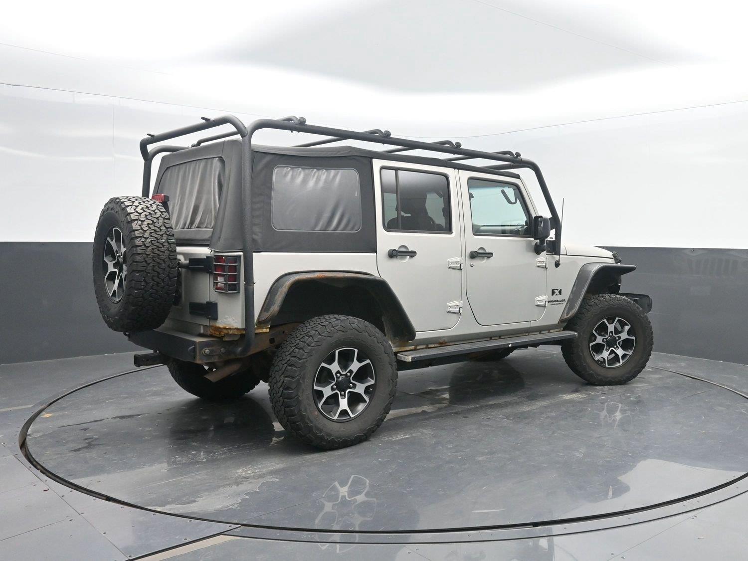 Bright Silver Metallic 2007 Jeep Wrangler SUV / Crossover Four-Wheel Drive 4-Speed Automatic