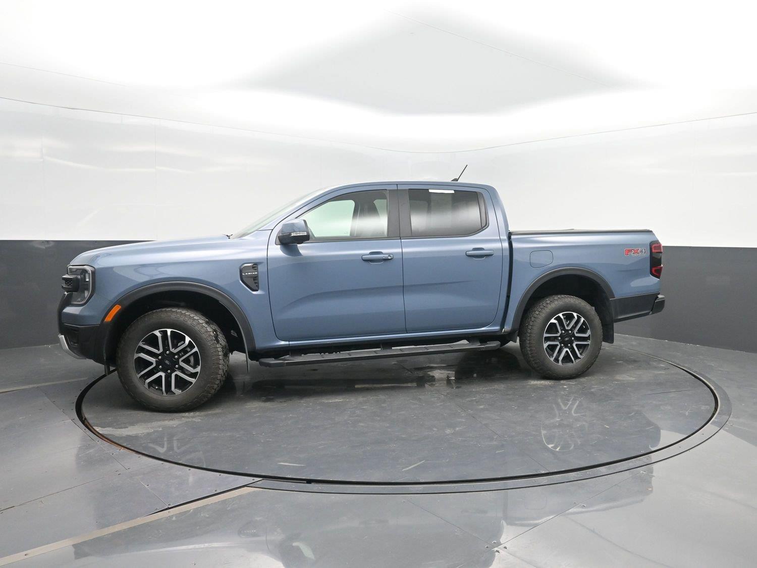 Blue (Azure Gray Metallic Tri-Coat) 2025 Ford Ranger Pickup Truck Four-Wheel Drive Automatic