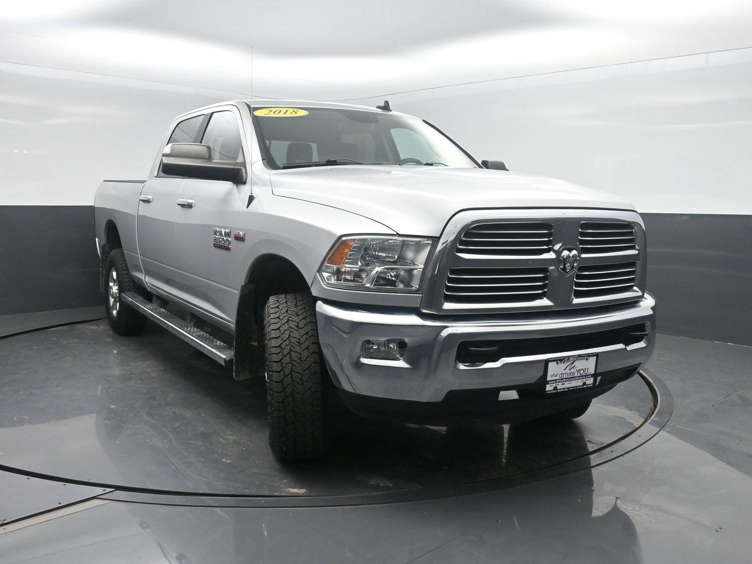 Used 2018 Bright Silver Metallic Clearcoat Ram Big Horn image 5