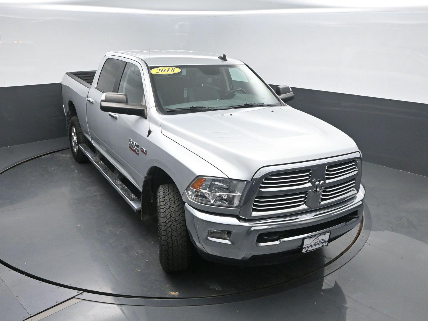 Used 2018 Bright Silver Metallic Clearcoat Ram Big Horn image 37