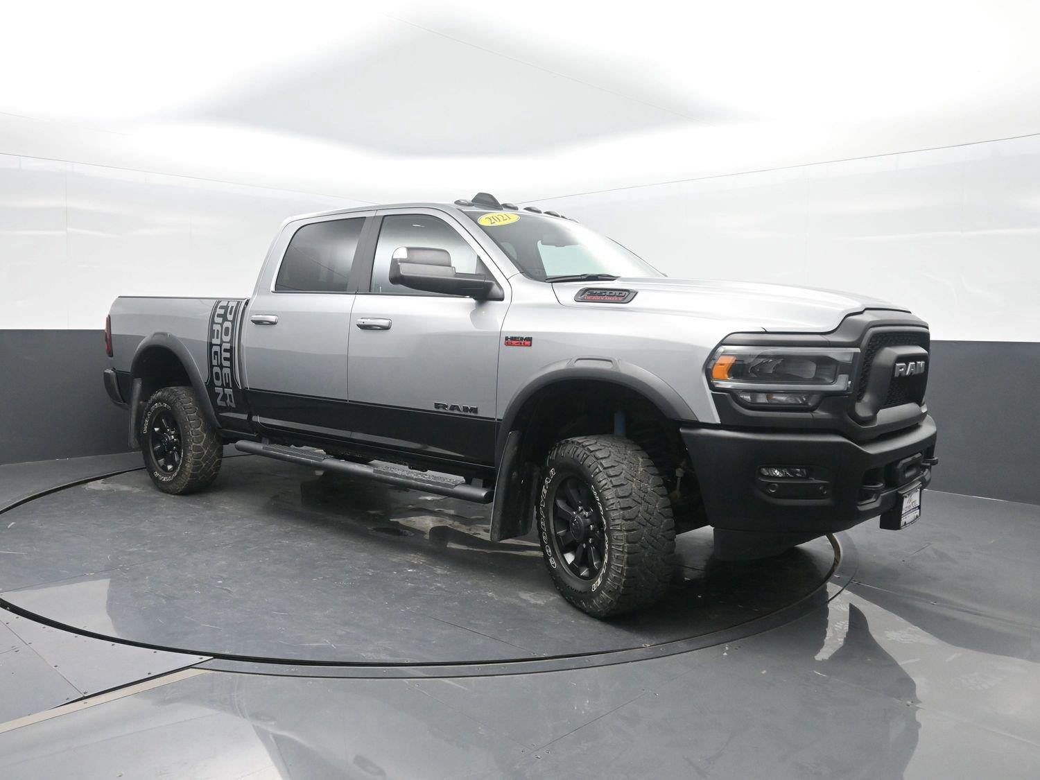 Used 2021 Billet Silver Metallic Clearcoat Ram Power Wagon image 4