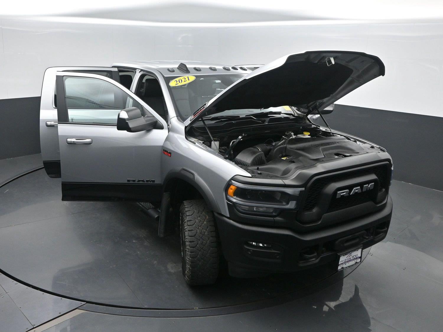 Used 2021 Billet Silver Metallic Clearcoat Ram Power Wagon image 46