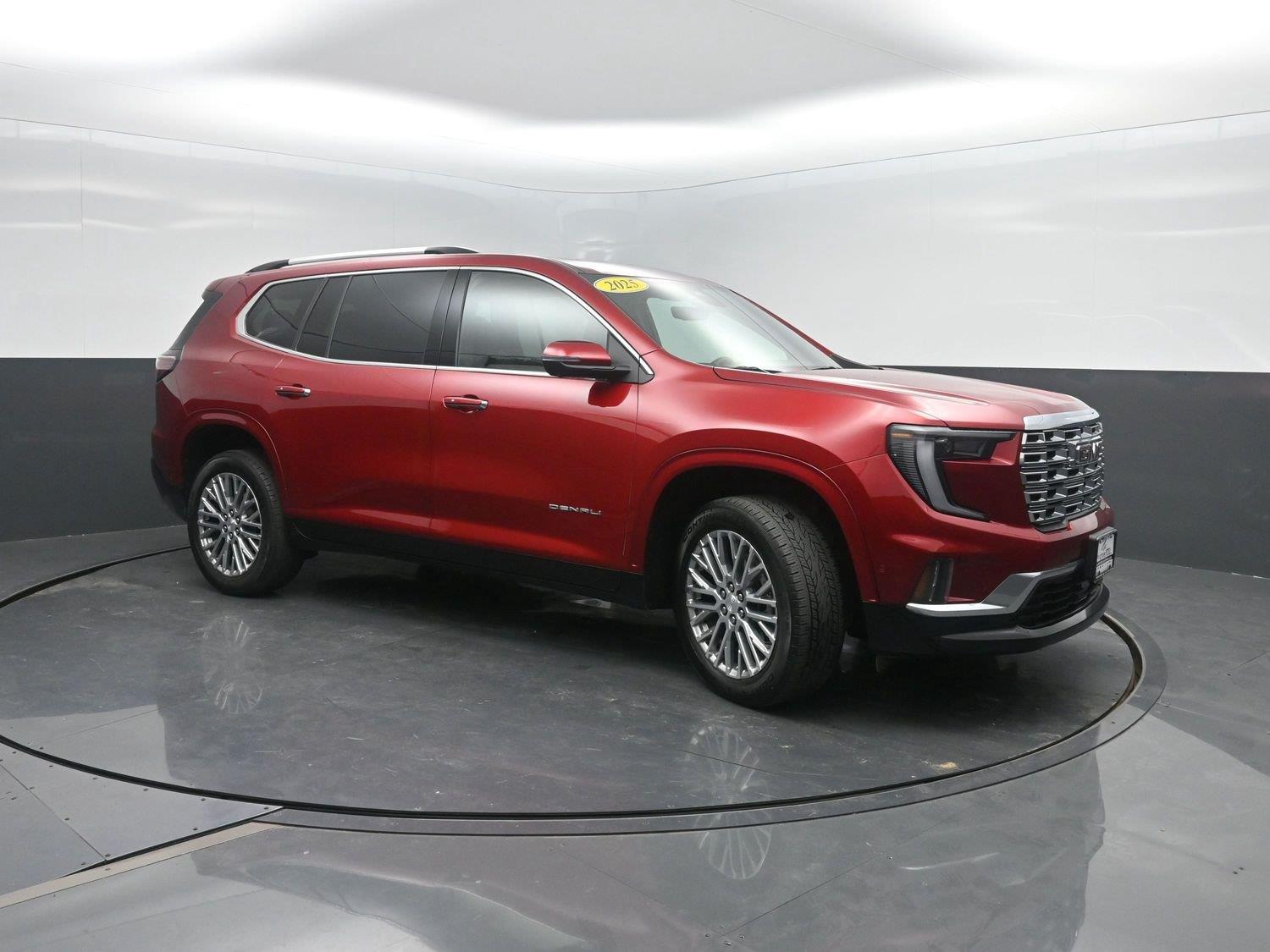 Used 2025 Volcanic Red Tintcoat GMC AWD Denali image 4