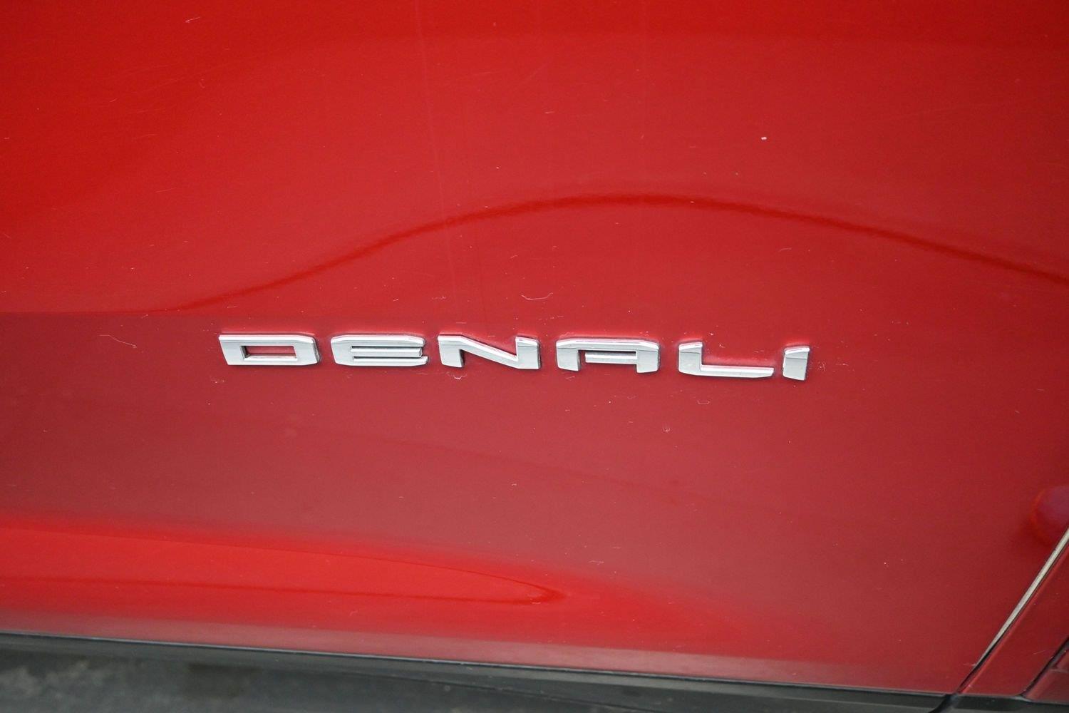 Used 2025 Volcanic Red Tintcoat GMC AWD Denali image 6