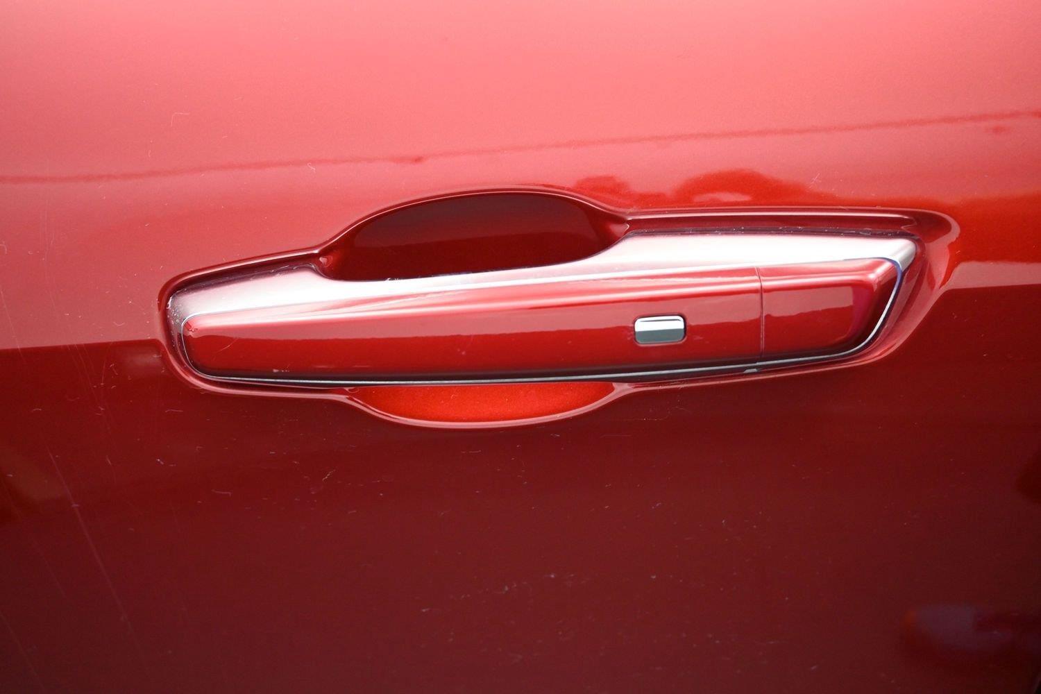 Used 2025 Volcanic Red Tintcoat GMC AWD Denali image 20