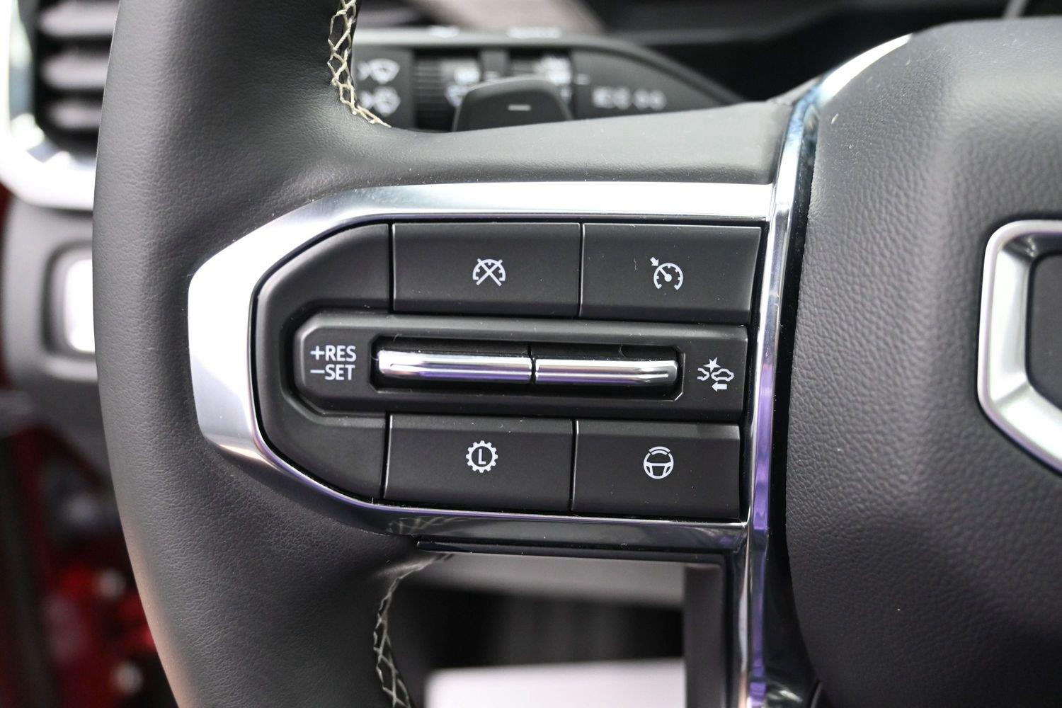 Used 2025 Volcanic Red Tintcoat GMC AWD Denali image 27