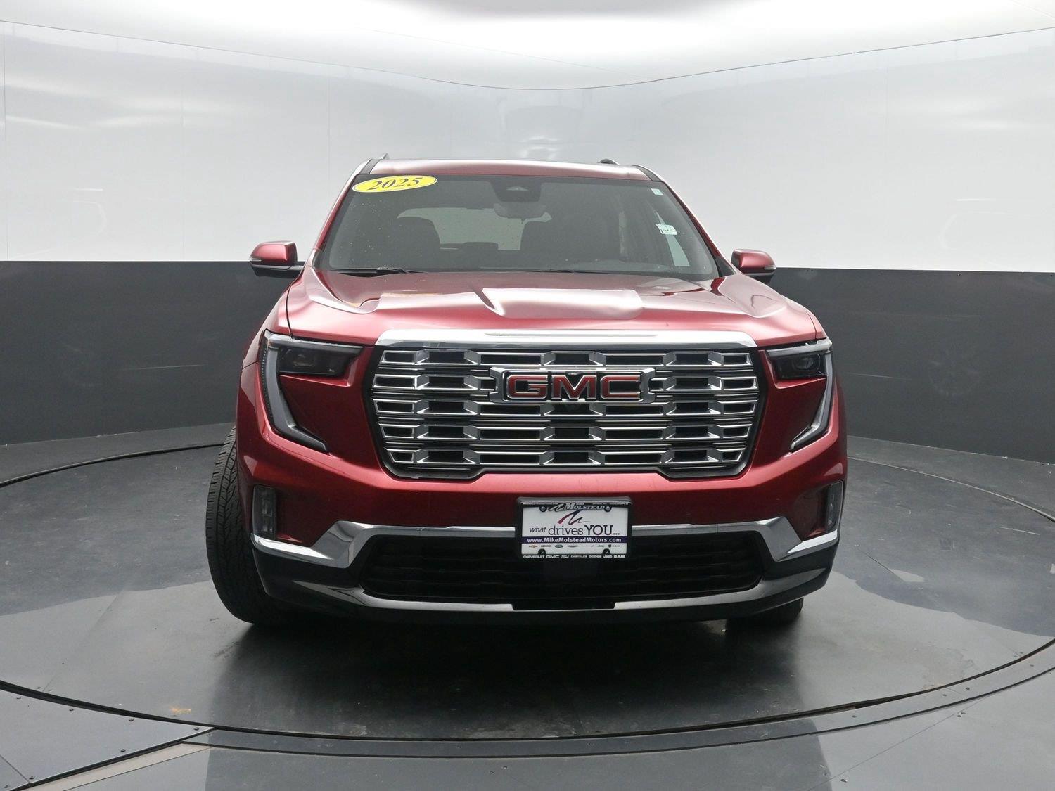 Used 2025 Volcanic Red Tintcoat GMC AWD Denali image 47
