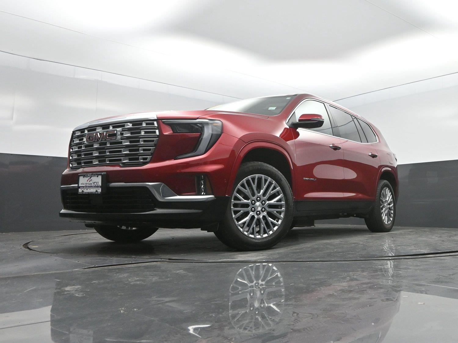 Used 2025 Volcanic Red Tintcoat GMC AWD Denali image 49