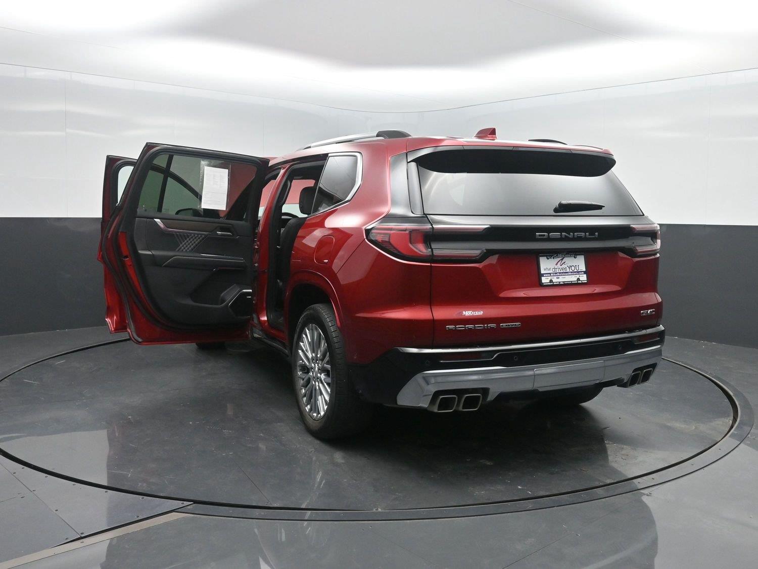 Used 2025 Volcanic Red Tintcoat GMC AWD Denali image 51